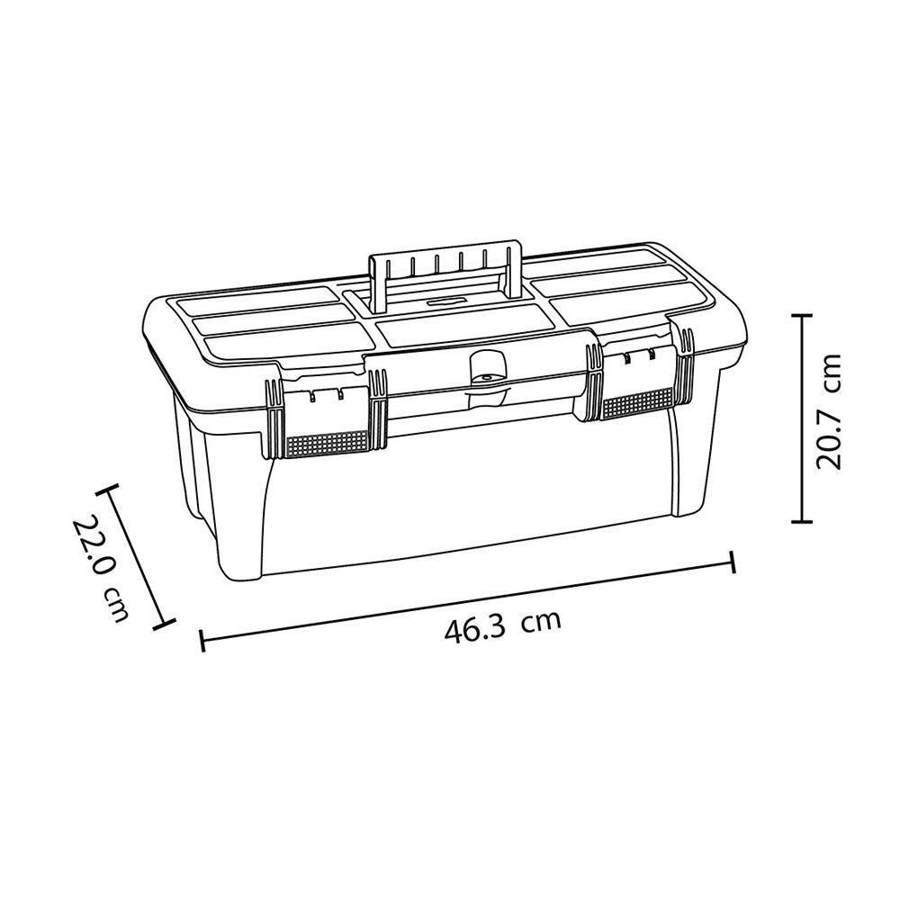 Caja de herramientas 18 Pulgadas Vanity Rimax