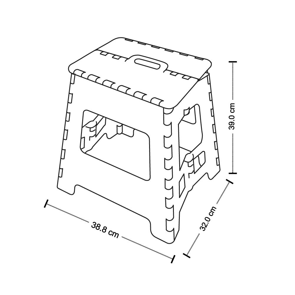 Butaco Plegable Grande Rimax