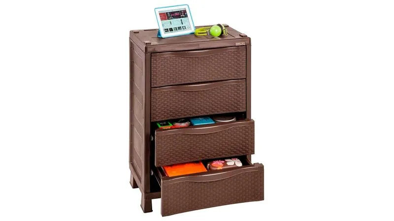 Cajonero Rimax Rattan Wengue