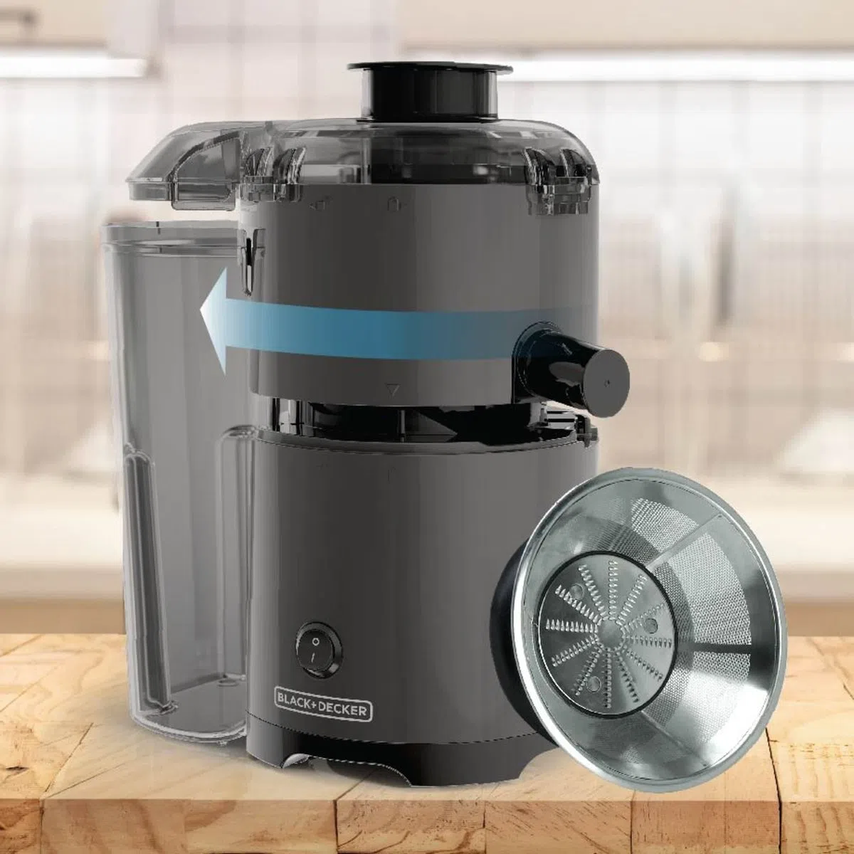 Extractor de Jugos Negro Black+Decker 400W