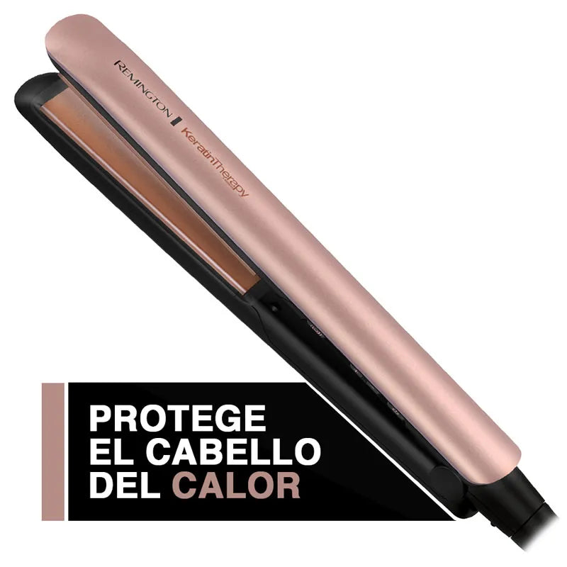 Plancha Alisadora de Cabello Remington Keratin Therapy S8599