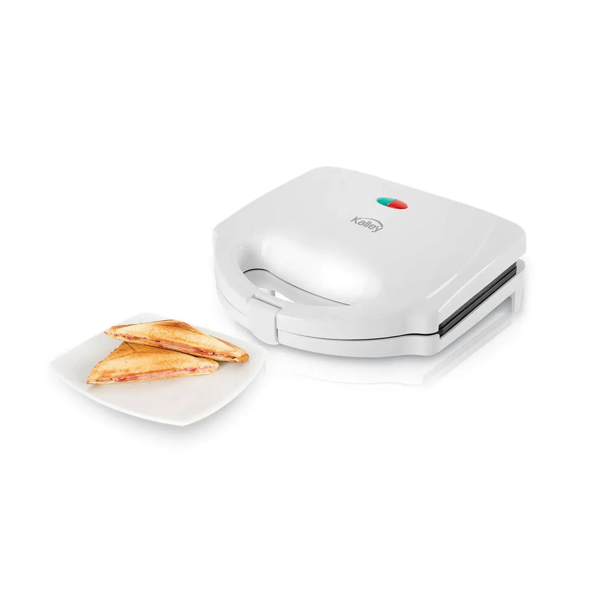 Sanduchera Kalley 2 Puestos K-SM101 Blanca