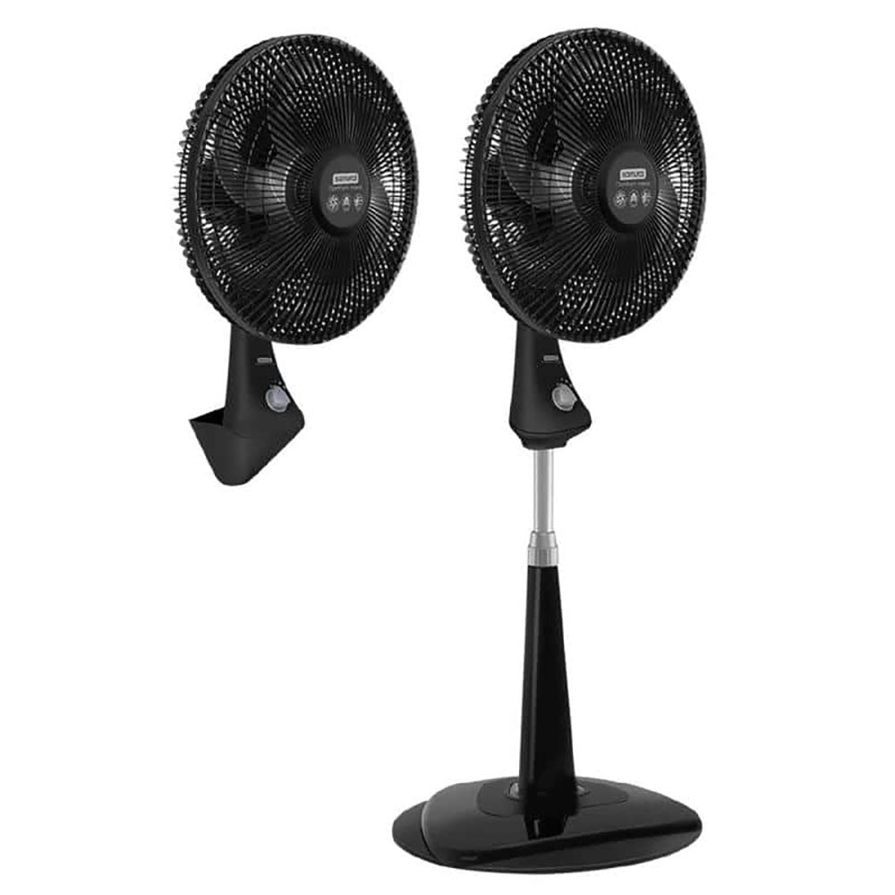 Ventilador 2 en 1 Negro Comfort Maxx Plus Samurai