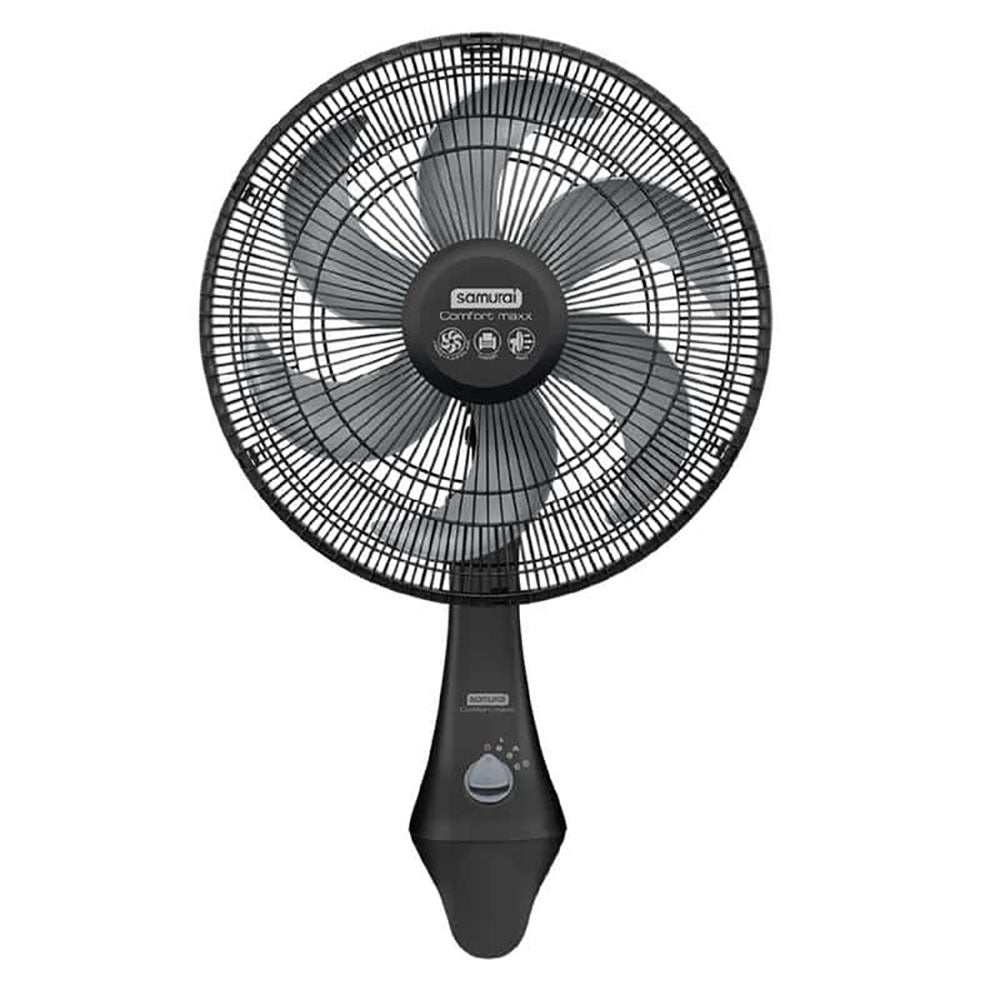 Ventilador 2 en 1 Negro Comfort Maxx Plus Samurai