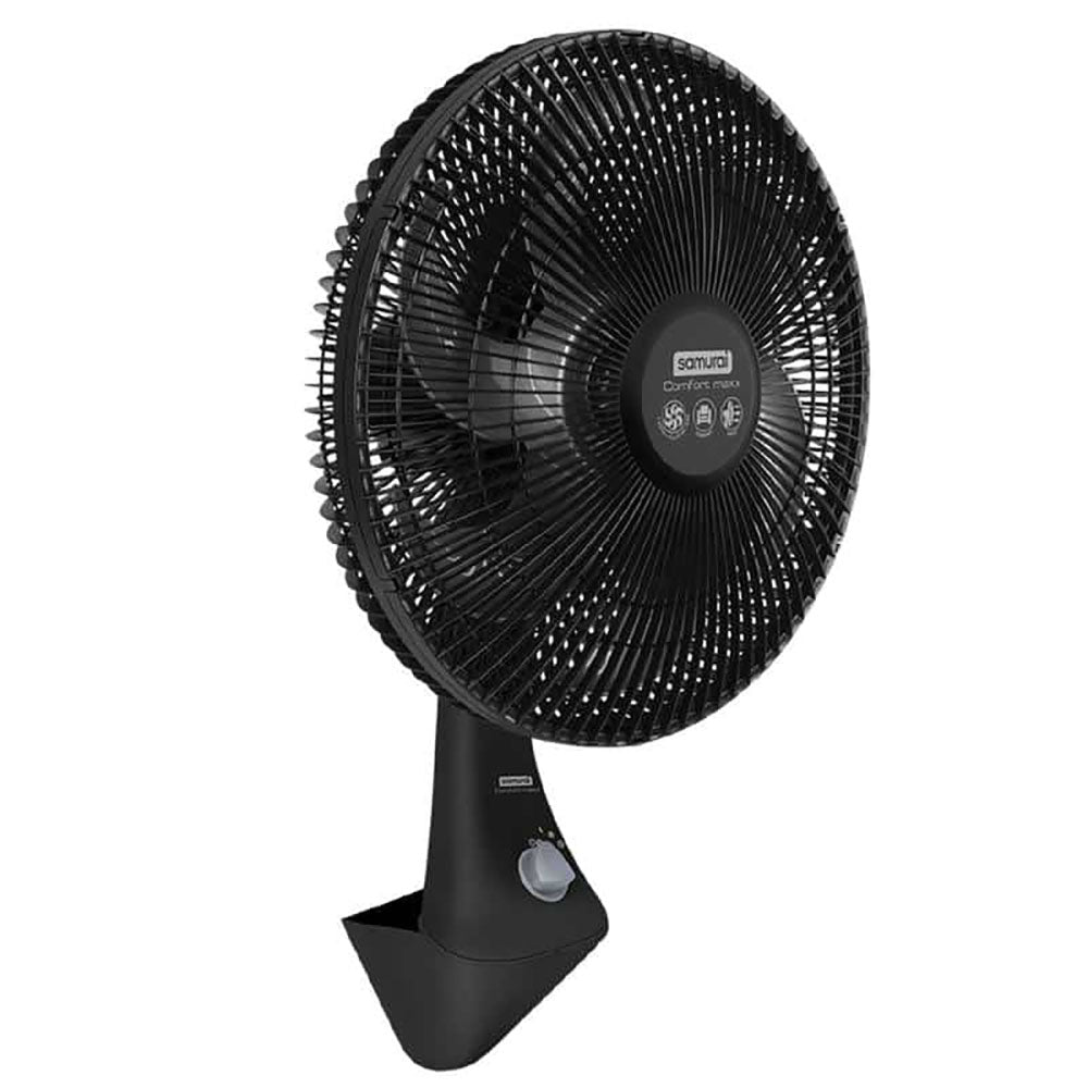 Ventilador 2 en 1 Negro Comfort Maxx Plus Samurai