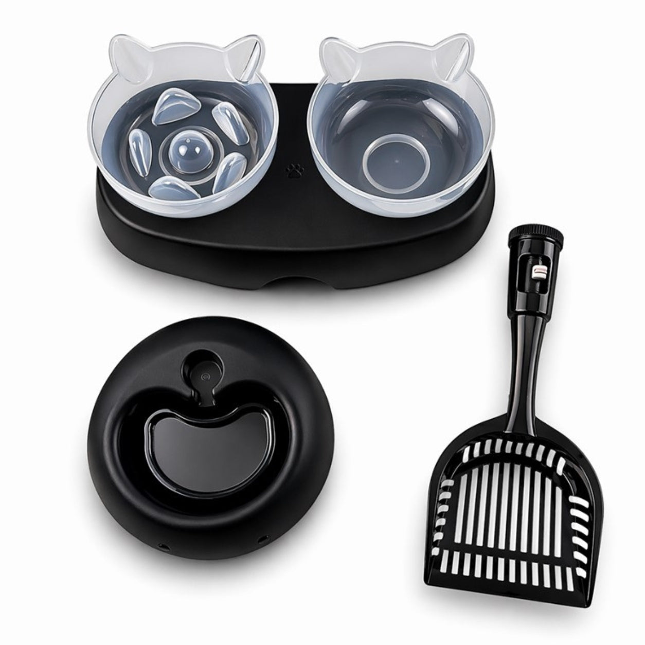 Combo Arenero para Gatos Armaty Color Negro 10307353101