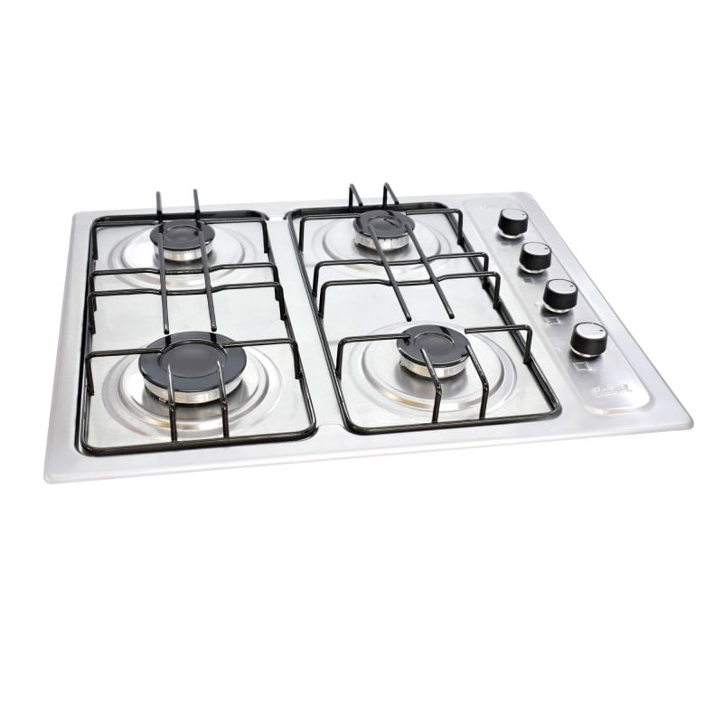 Estufa de Empotrar en Acero Inoxidable con Encendido Eléctrico Gas Propano 5524