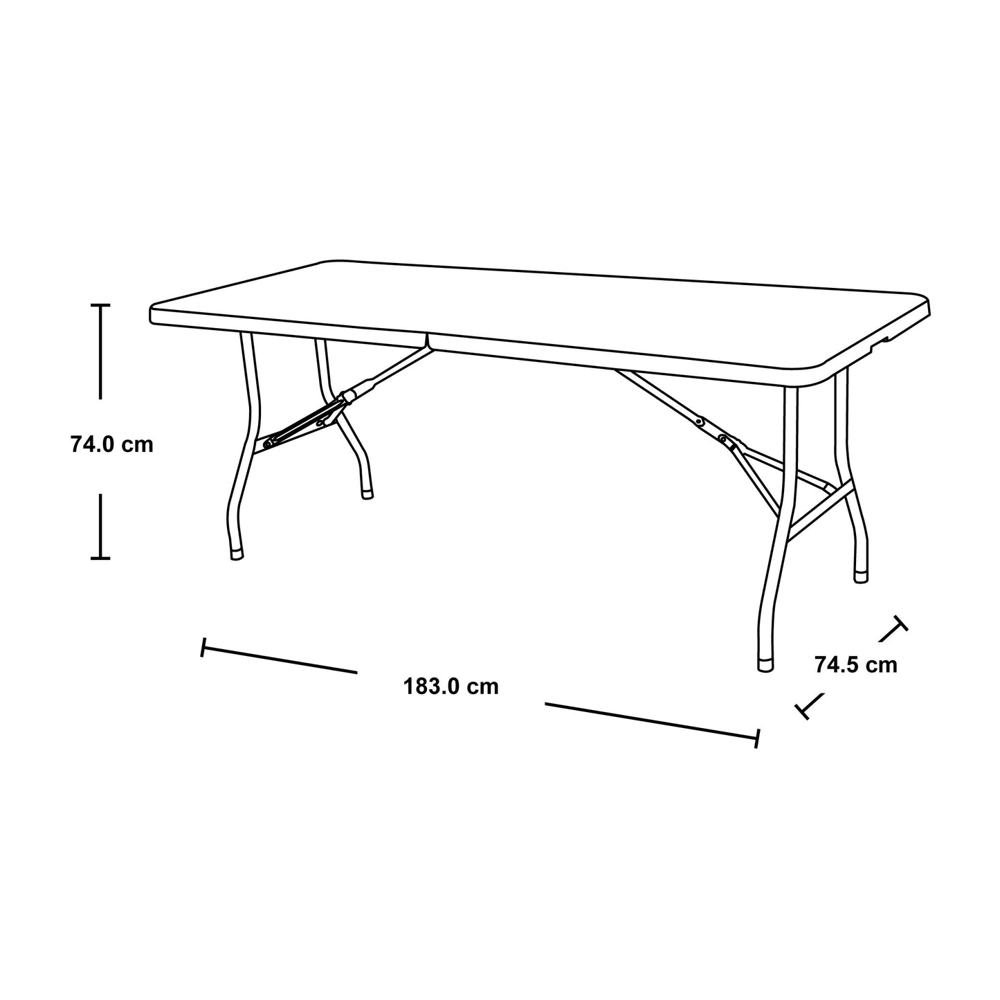 Mesa Banquetera Grande Rimax