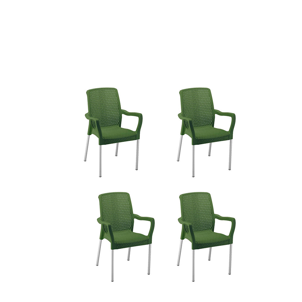 Juego Silla Shia con Brazos x4 Rimax