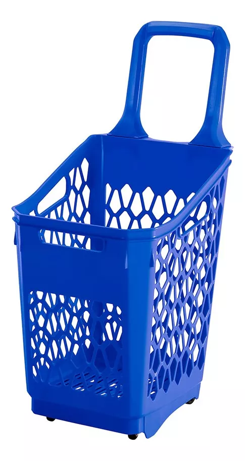 Cesta de Mercado 65 L Azul Rimax