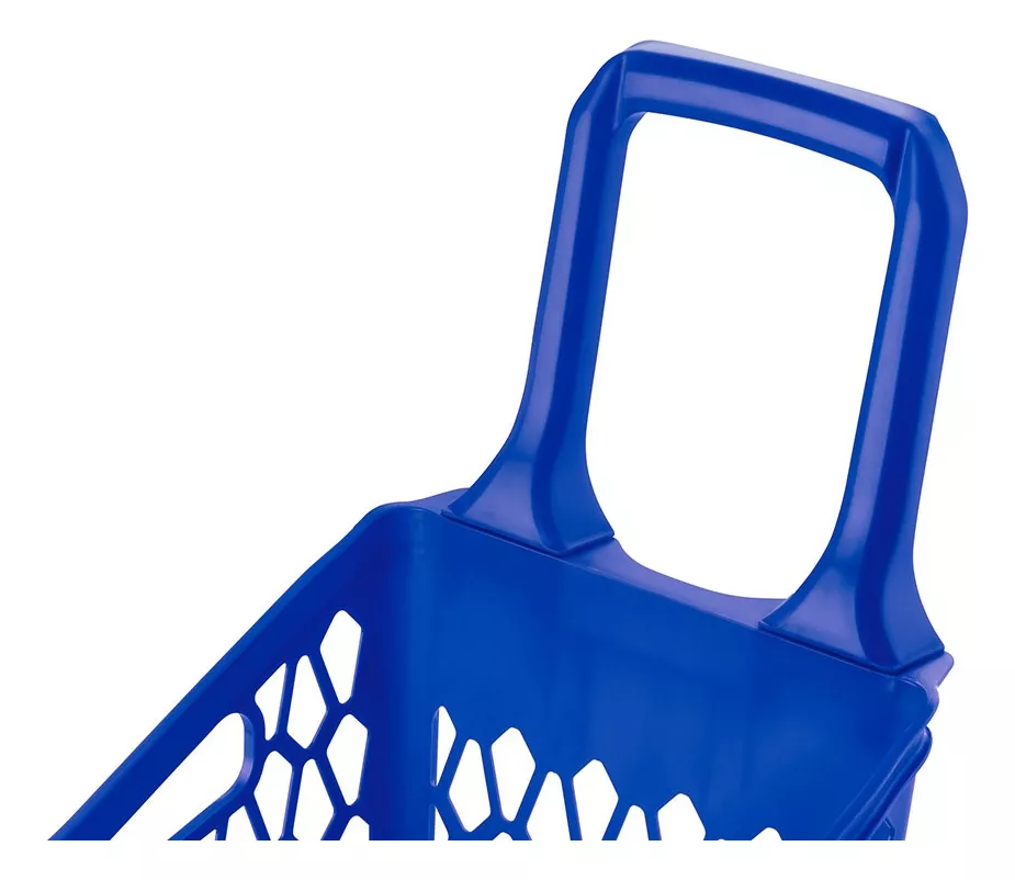Cesta de Mercado 65 L Azul Rimax
