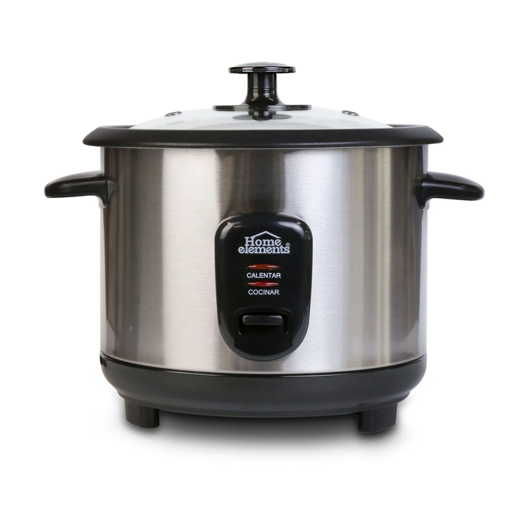 Olla Arrocera Home Elements de 1.0 L en Acero Inoxidable HEAR-10SS