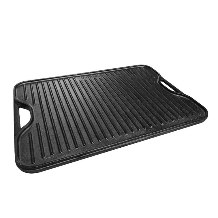 Plancha Reversible para Asar de Hierro Fundido Victoria 50 x 35 Cm 34184