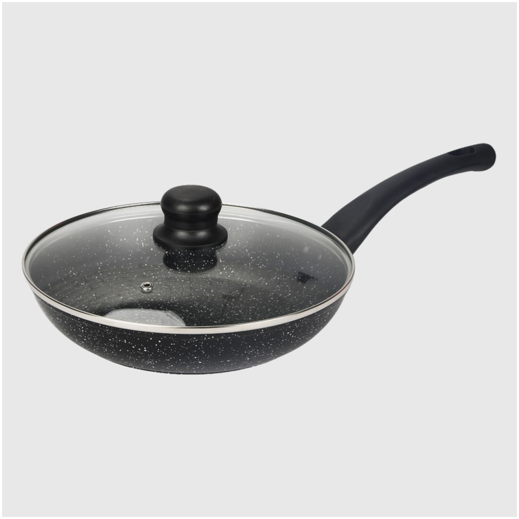 Sarten Novum Utiile con Tapa de Vidrio de 30 Cm