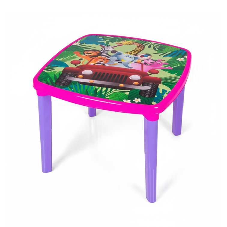 Mesa Infantil Armaty Decorada Safari