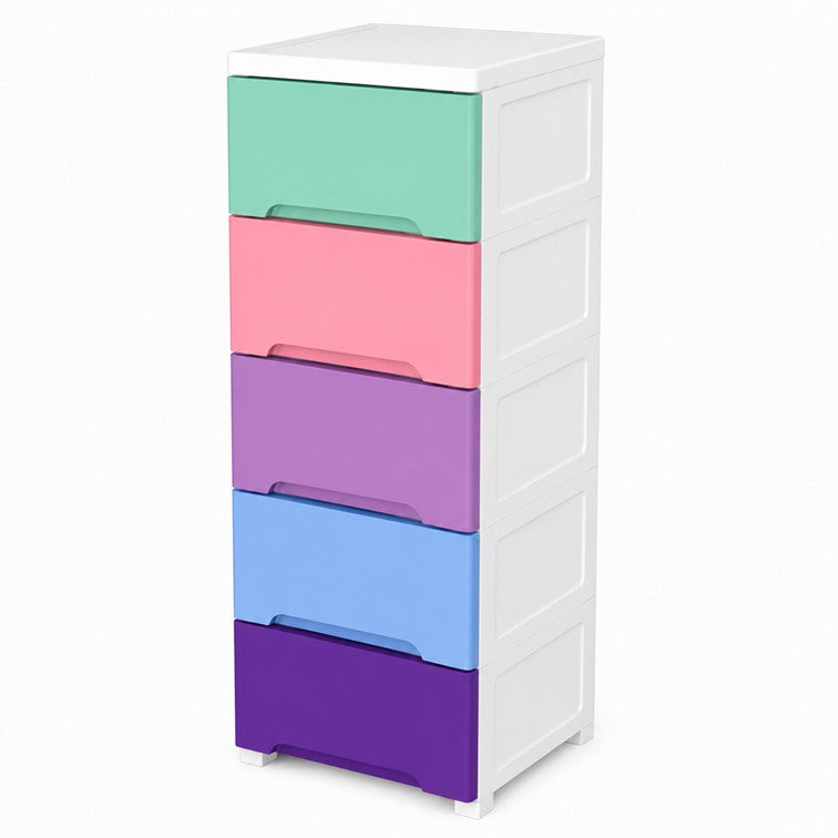 Cajonero Portofino Infantil Armaty de 5 Gavetas Color Niña