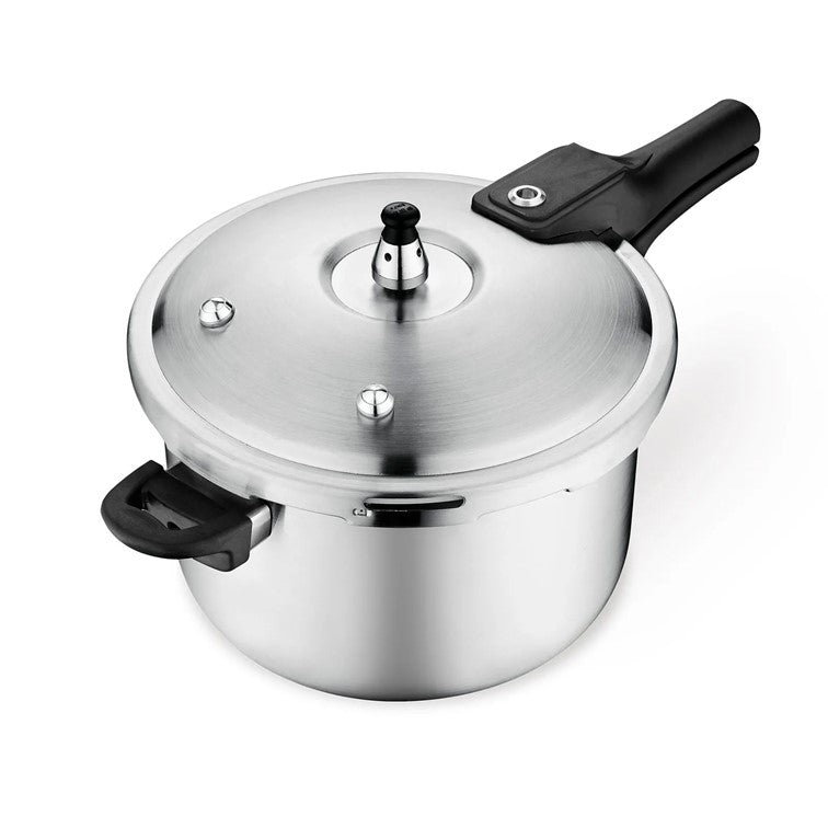 Olla a Presión Home Elements de 5.6 Litros en Acero Inoxidable HEOP56LSS