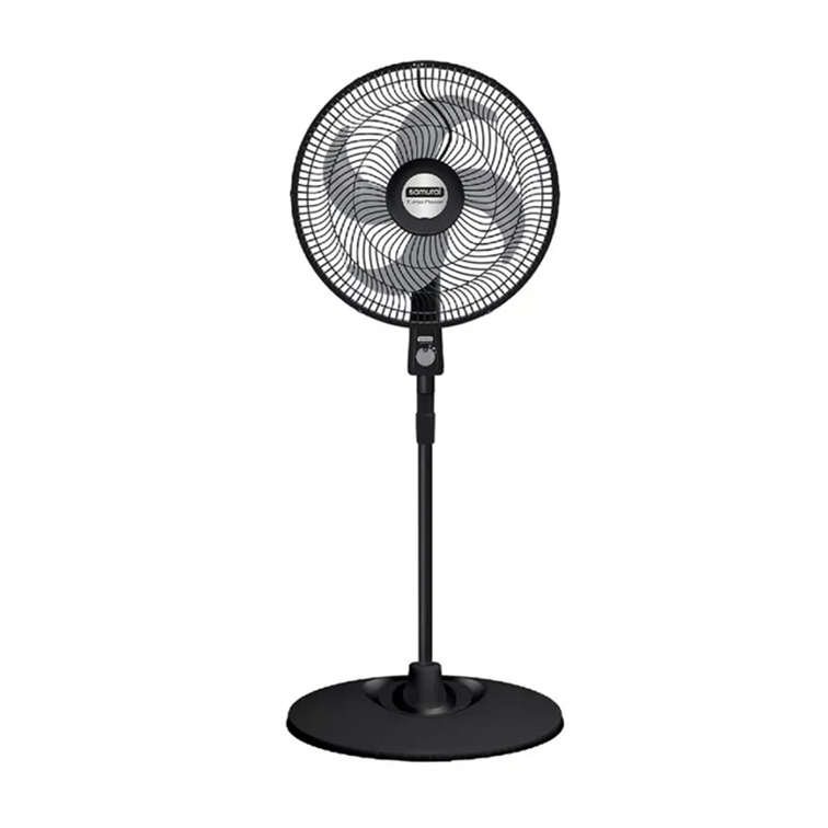 Ventilador Samurai Turbo Power de Pedestal Negro 5861032308