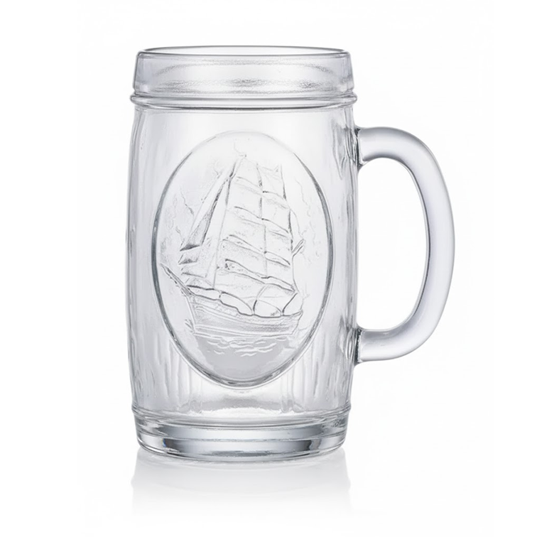 Set X4 Unidades Jarro Velero Cervecero Cristar 0815AL32