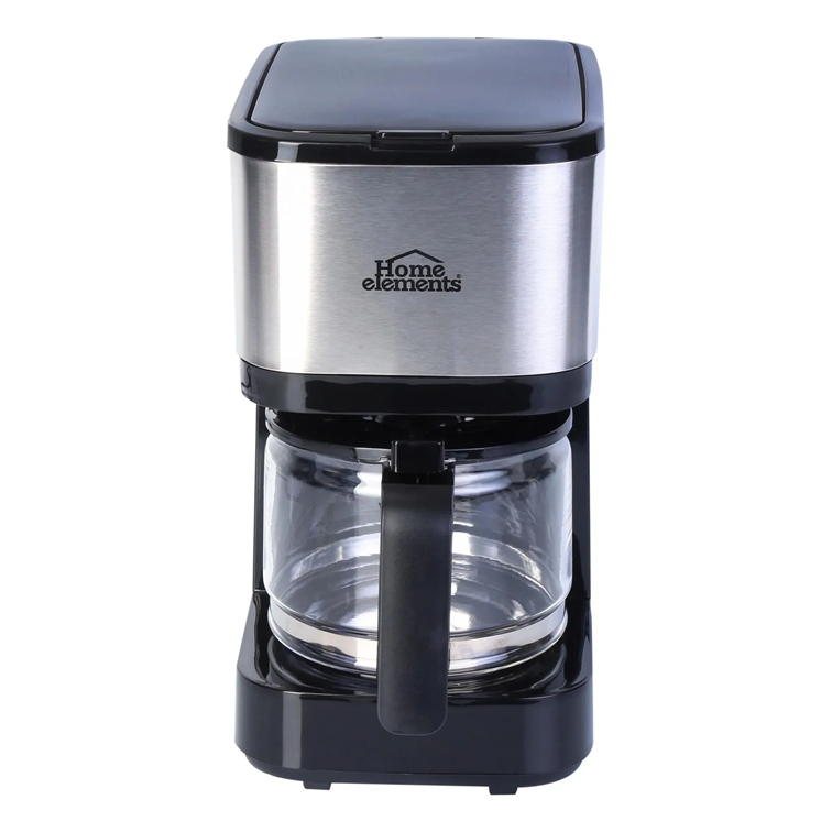 Cafetera Home Elements en Acero Inoxidable de 6 Tazas HECM-9420SS