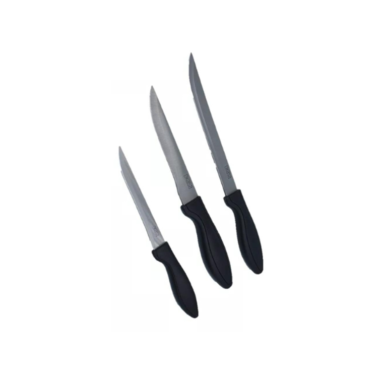 Set de Cuchillos X3 Piezas Dkasa Simplicity Inox CRV123