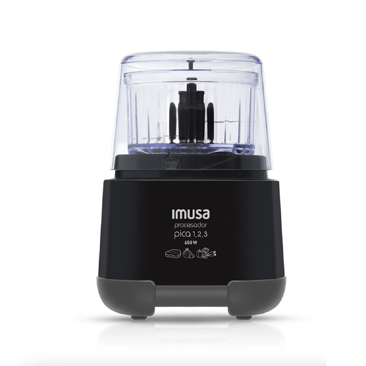 Procesador Imusa Pica 1 2 3 Negro + Vaso de 2 Litros 5861027300