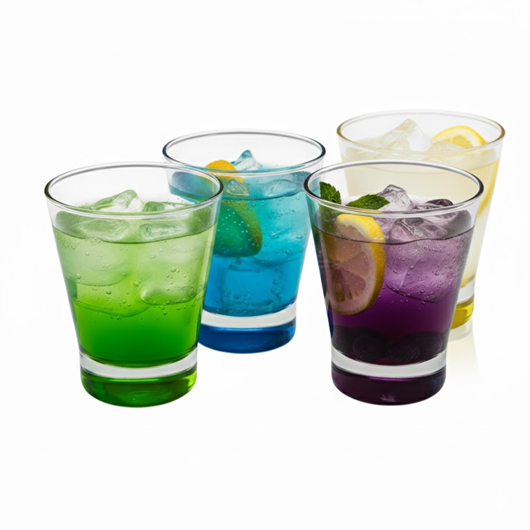 Set X4 Unidades de Vasos London Rocks Cristar 0380CFC4CG