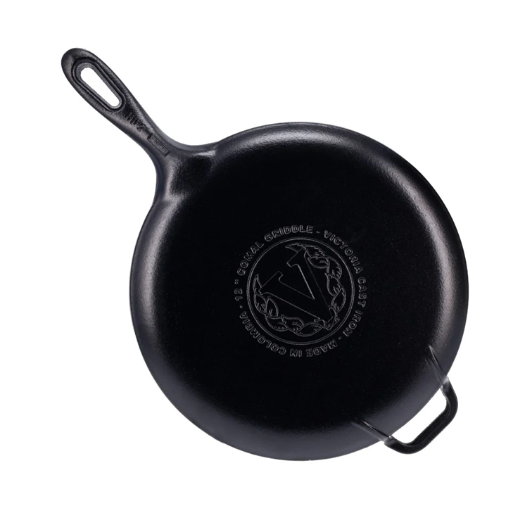 Plancha Comal de Hierro Fundido Victoria de 30 Cm 36379