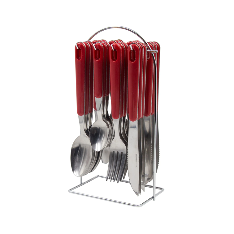 Juego de Cubiertos Home Elements 24 Piezas con Soporte HQ29B