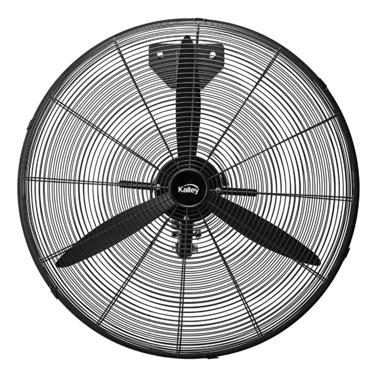 Ventilador Industrial de Pared Kalley de 24" Negro K-VAP24W