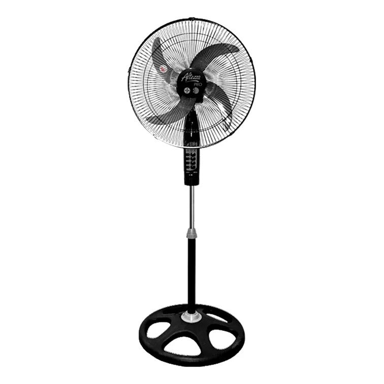 Ventilador Altezza Pro Motor a Balineras 2-1 Malla Metalica Negro
