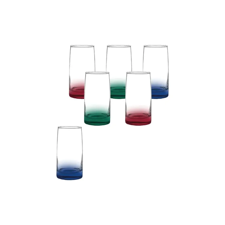 Set X6 Unidades de Vasos Toledo Bebidas Cristar 0463CF6SC20