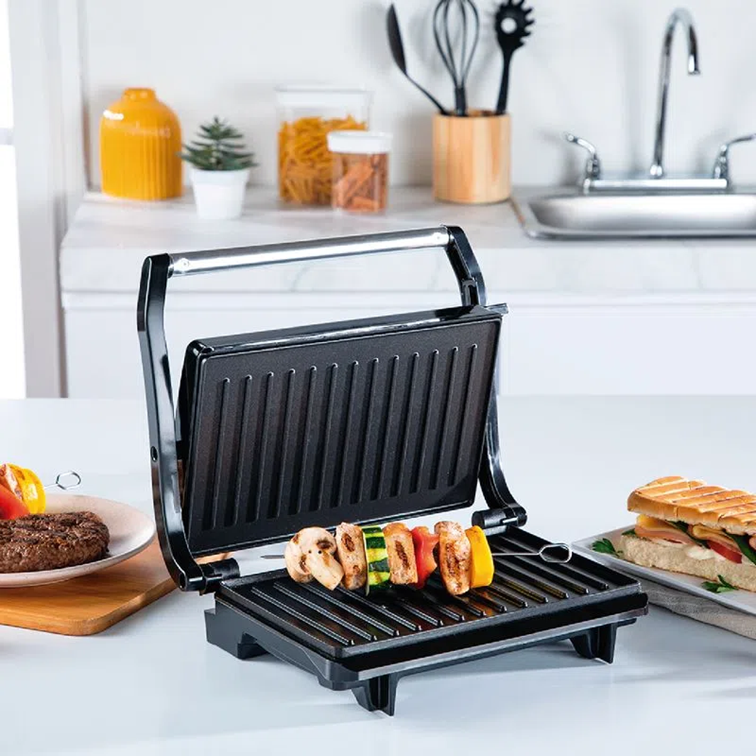 Parrilla Imusa Grill Basic Antiadherente Negra 1510001941