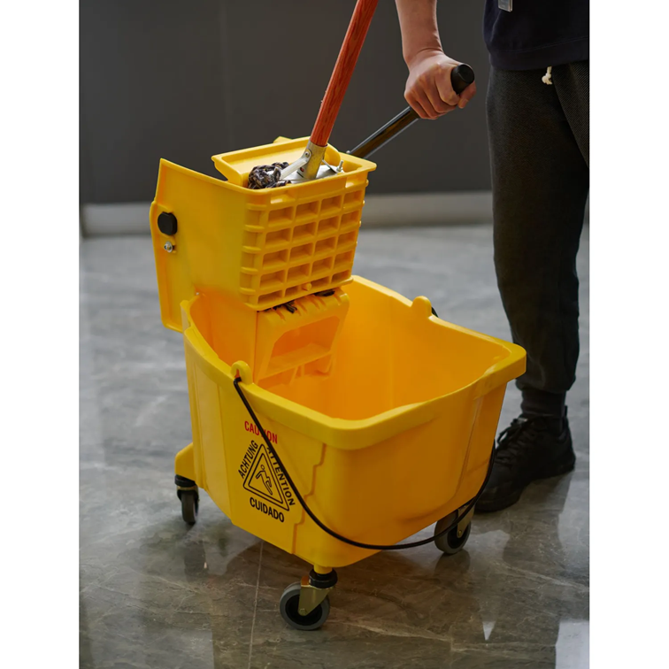 Balde Escurridor de Trapeador Rimax Amarillo 35L 6998