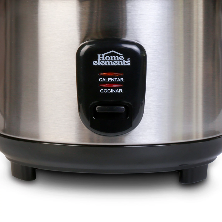 Olla Arrocera Home Elements de 1.0 L en Acero Inoxidable HEAR-10SS