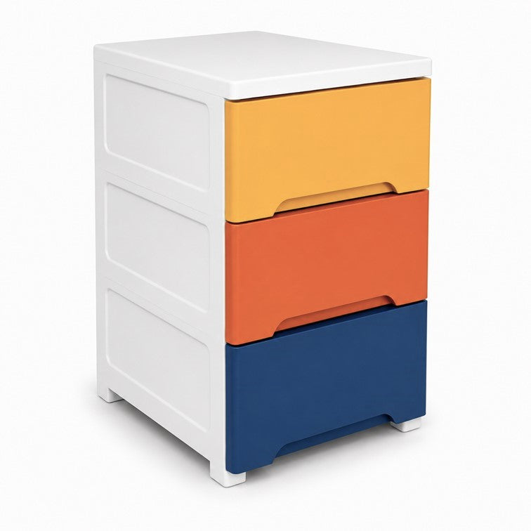 Cajonero Portofino Infantil Armaty de 3 Gavetas Color Niño