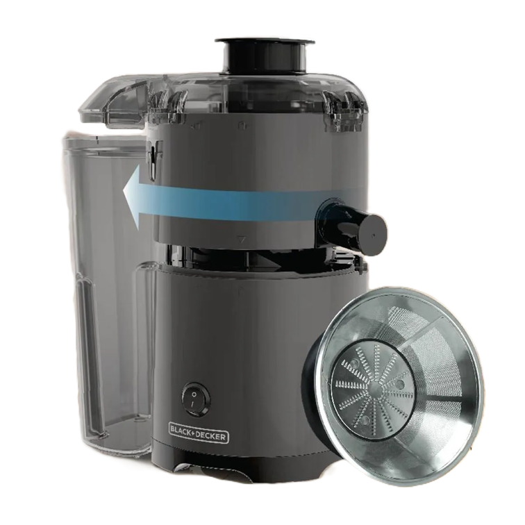 Extractor de Jugos Negro Black + Decker