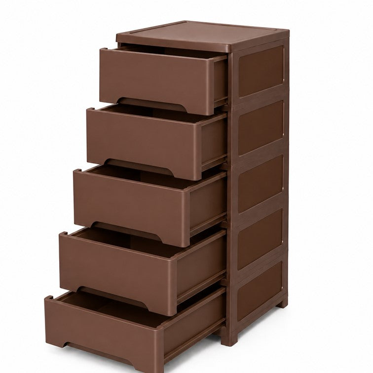 Cajonero Portofino Armaty de 5 Gavetas Color Wengue