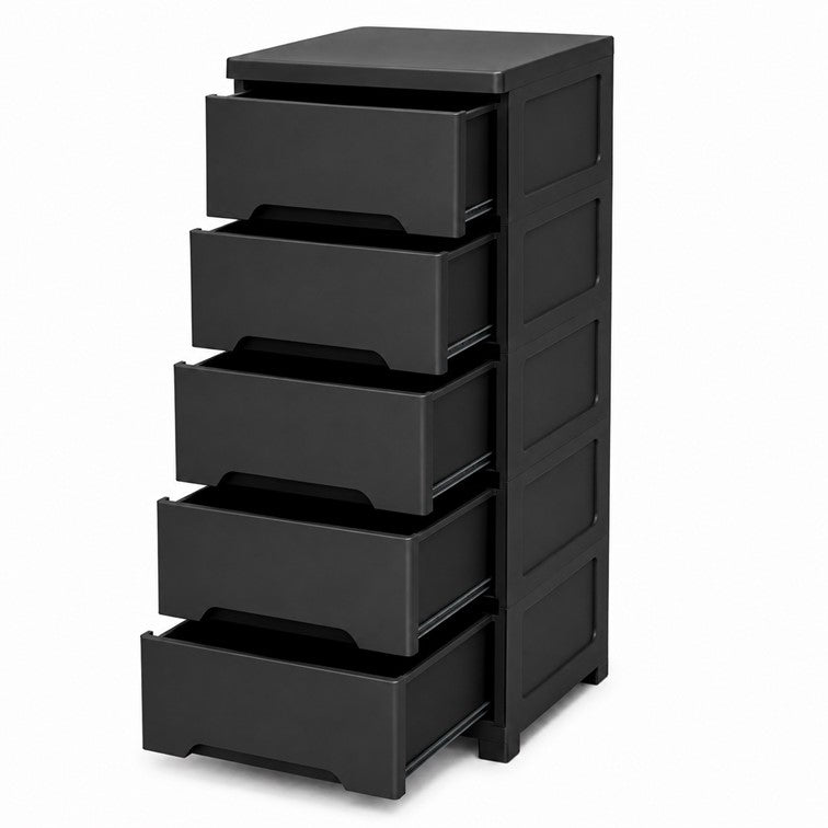 Cajonero Portofino Armaty de 5 Gavetas Color Negro