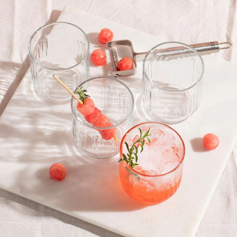 Set X6 Unidades de Vasos Barcelona Rocks Cristar 0927CL6