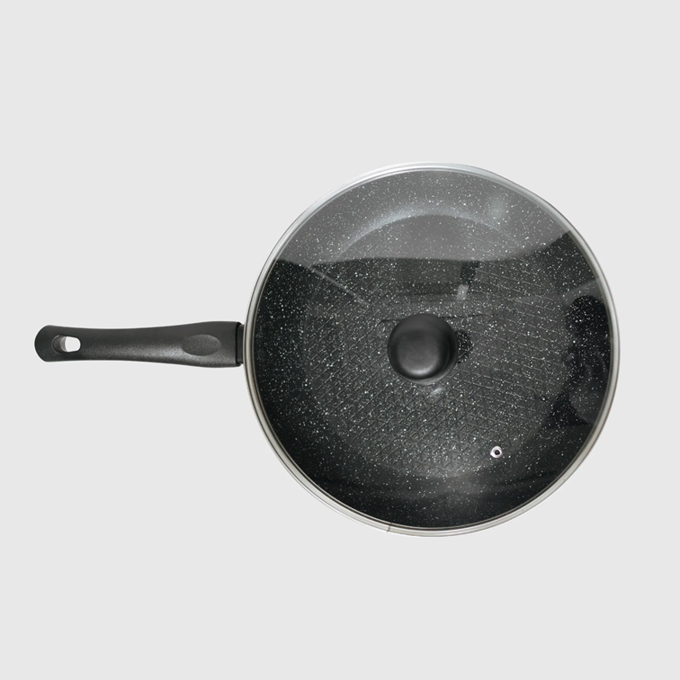 Sarten Novum Utiile con Tapa de Vidrio de 30 Cm