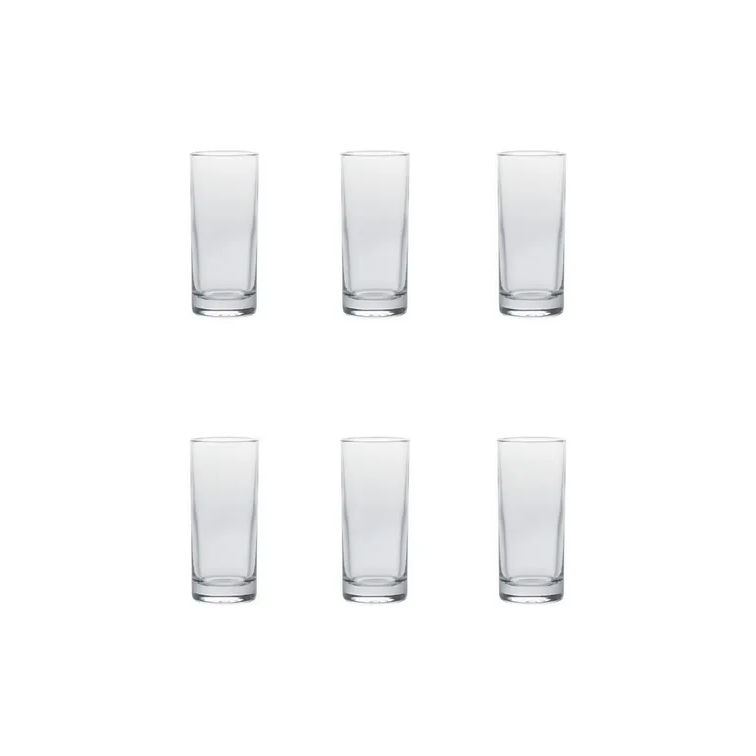 Set X6 Copas Lexintong Shot Aguardiente Cristar 0054AL