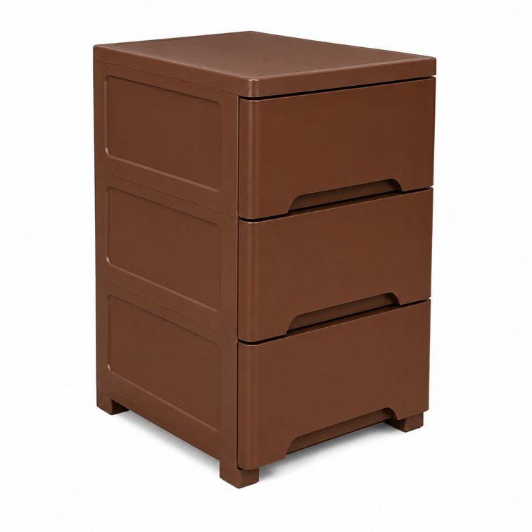 Cajonero Portofino Armaty de 3 Gavetas Color Wengue