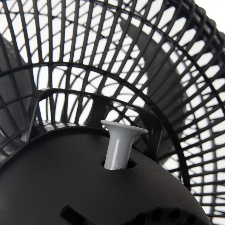 Ventilador Samurai Air Protec Maxx 2 en 1 de 16 Pulgadas Negro