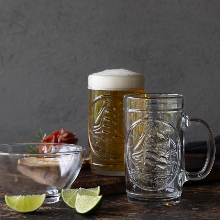 Set X4 Unidades Jarro Velero Cervecero Cristar 0815AL32