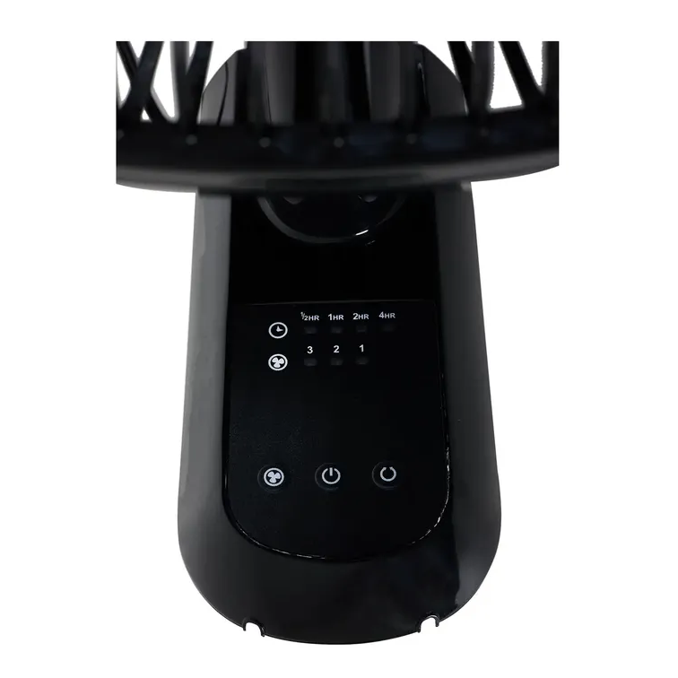 Ventilador Kalley de Pared de 18" Con Control Negro K-VPN