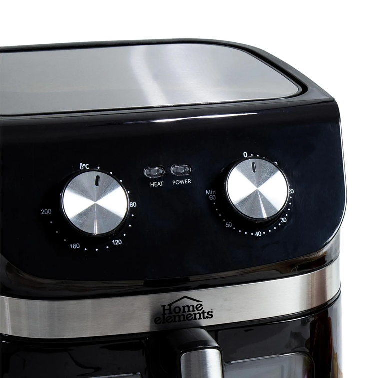 Freidora de Aire Home Elements MegaFryer Max de 8 Litros HEAF80N