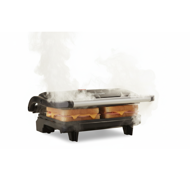 Parrilla Imusa Grill Basic Antiadherente Negra 1510001941