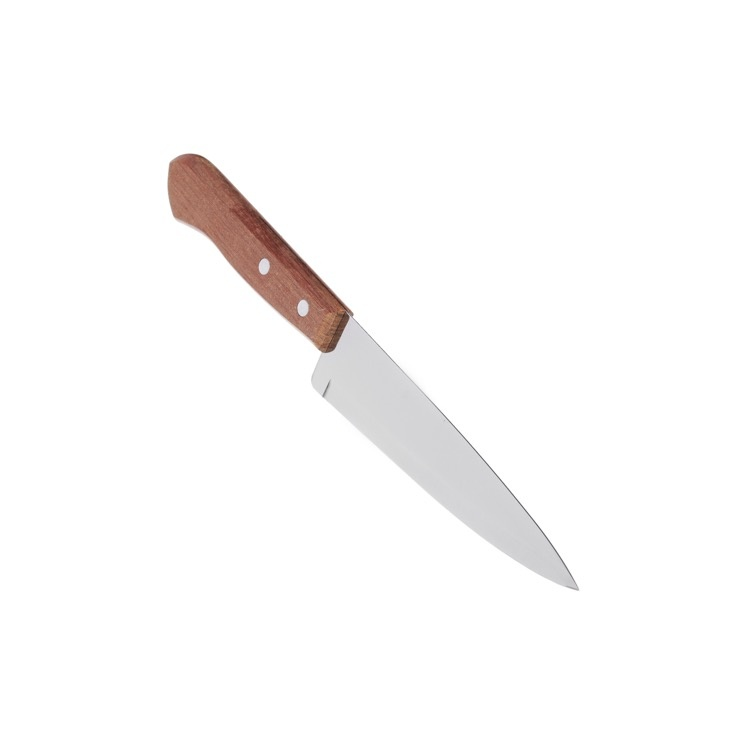 Cuchillo Tramontina de 7 " Cacha de Madera 22902/007