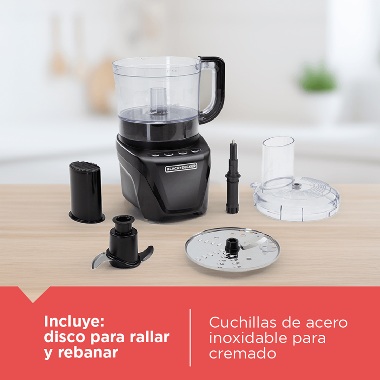 Procesador de Alimentos Black+decker de 8 Tazas FP4342-0BDLA
